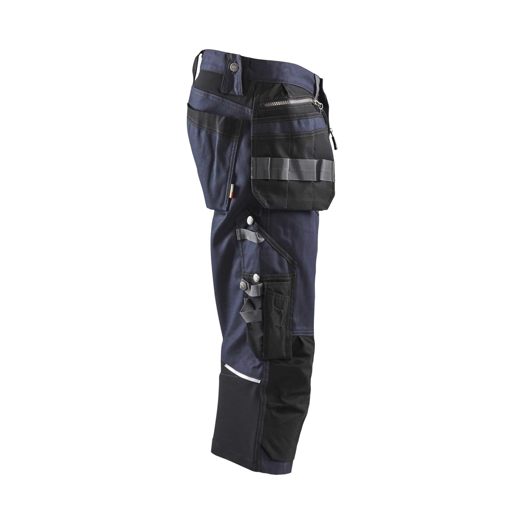 BLAKLADER 15971343 Stretchy pirate trousers Work Pirate Bermuda Men - canvas fabric